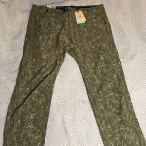 Prana Men's Stretch Slim Zion II Pants SZ. 42 length 34 NWT